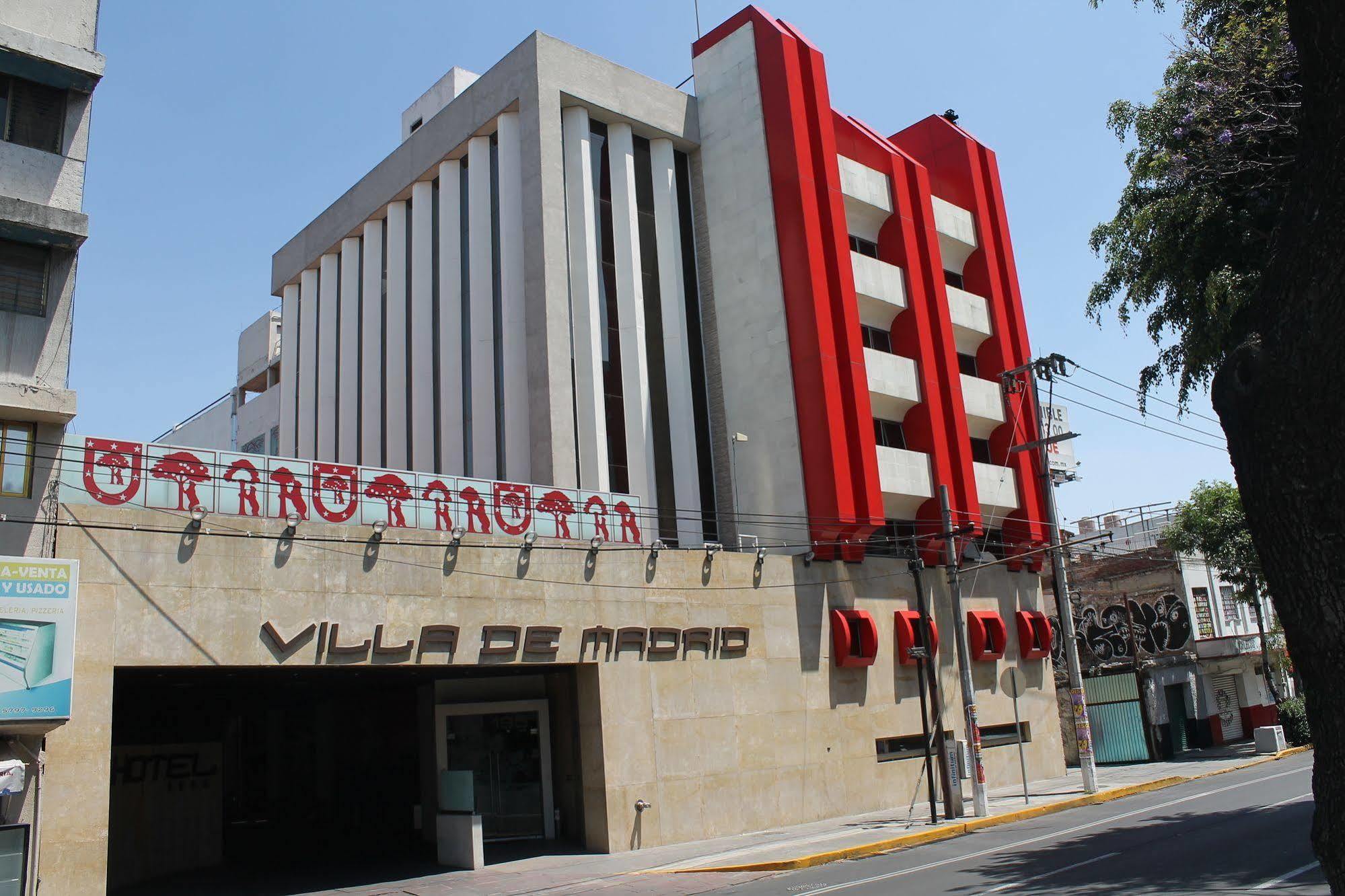 Hotel Villa De Madrid Μεξικό Εξωτερικό φωτογραφία